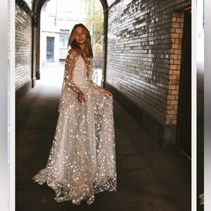 Bohemian Wedding Gown- Counting Stars by Boom Blush